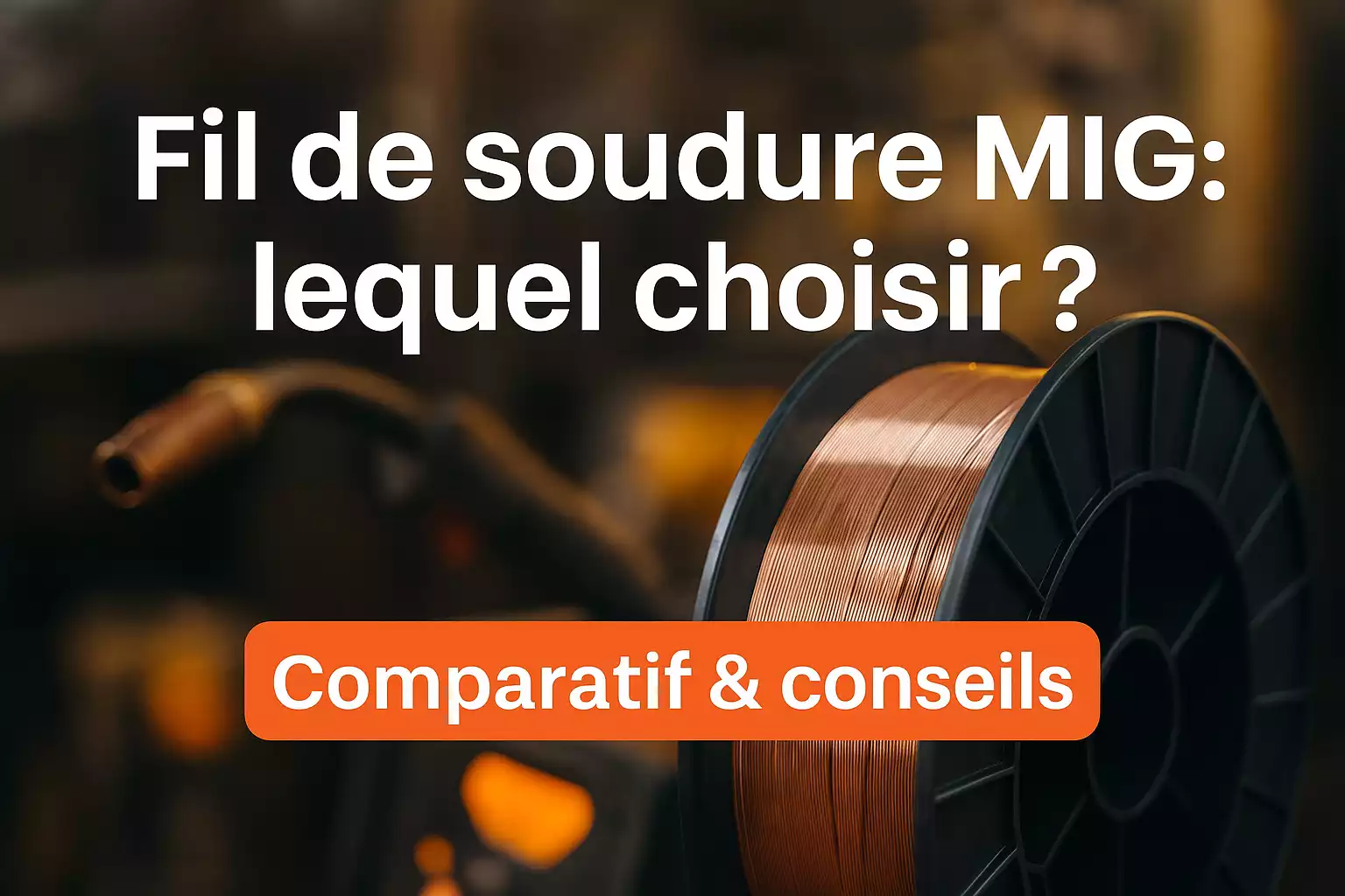 Fil de soudure MIGMAG difference nuance de soudure